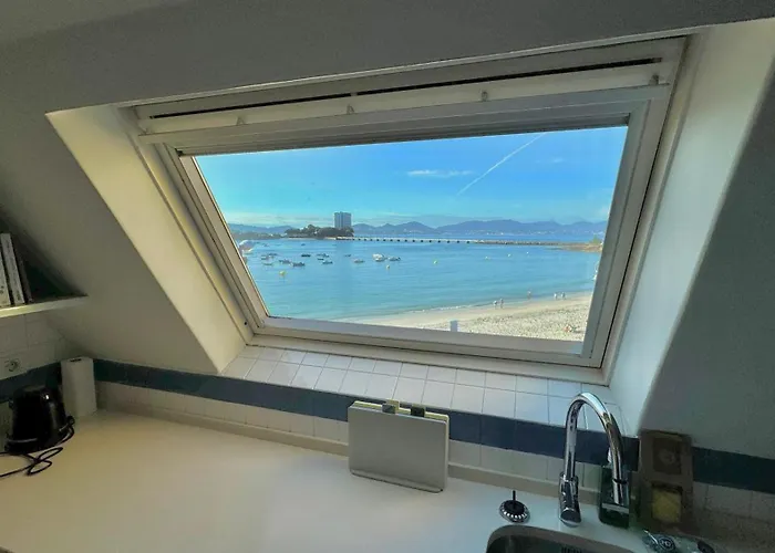 Atico En La Playa De Canido - Homey Galicia Apartman