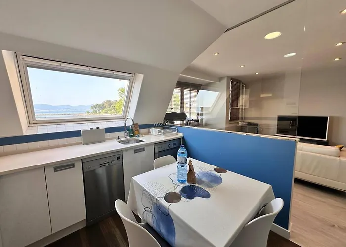 Atico En La Playa De Canido - Homey Galicia Apartman *